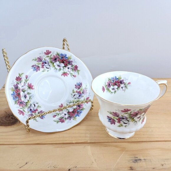 Paragon Flower Festival Collection-J - Tea Cup & Saucer - Picture 2 of 7